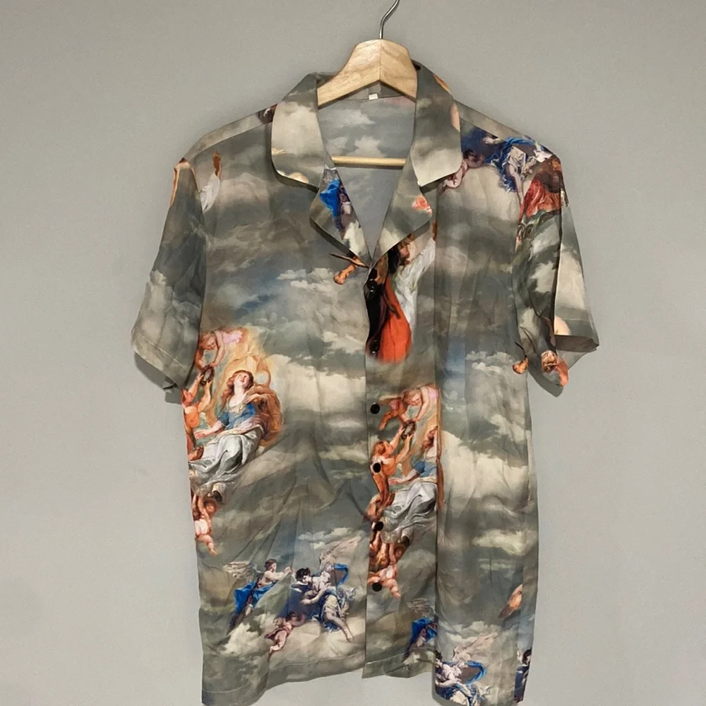 Printed button up - Picture 1 of 5